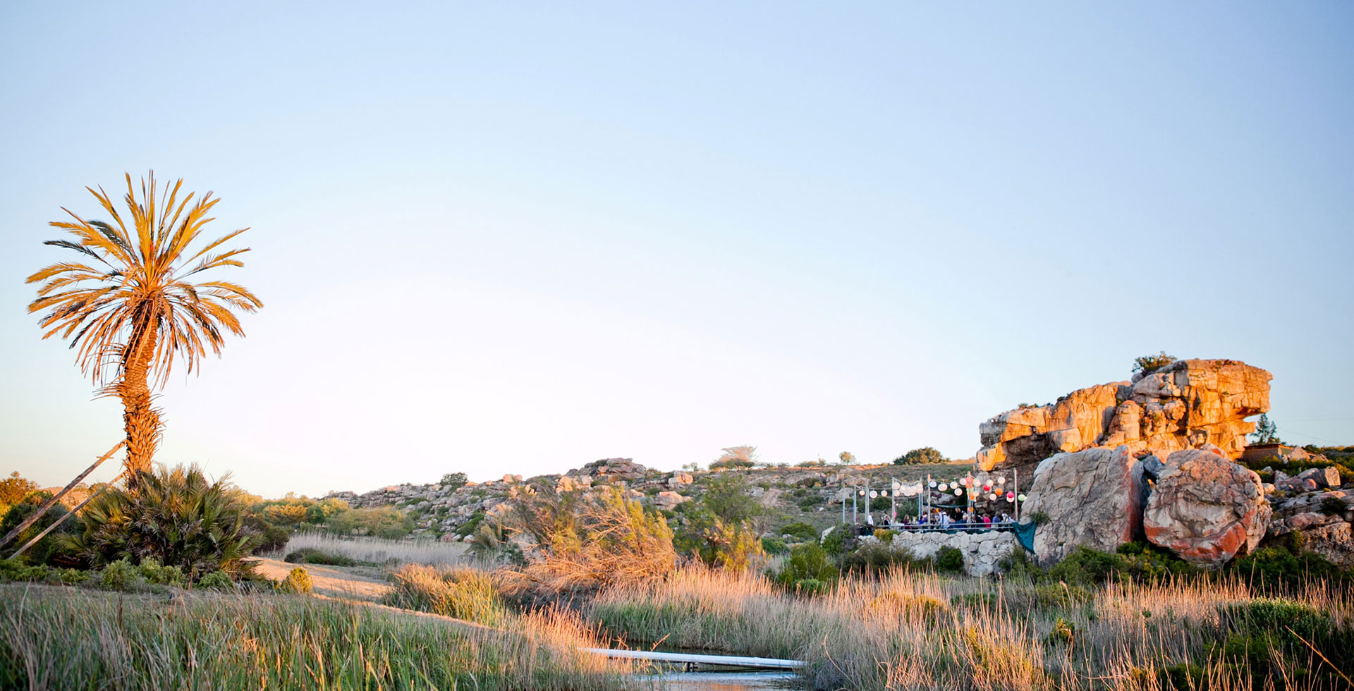 outdoor wedding venue cape town - bosduifklip